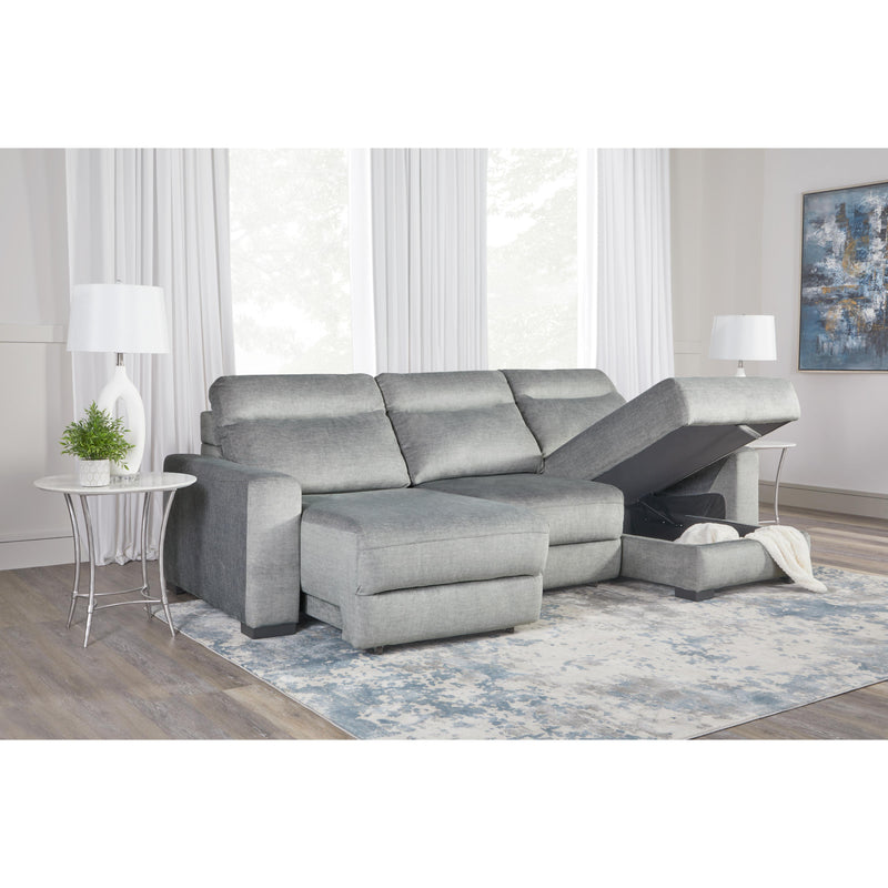 Parker Living Elliot MELL-PACK3A-STRL Sterling 3 pc Modular Lift Top Storage Sectional IMAGE 10