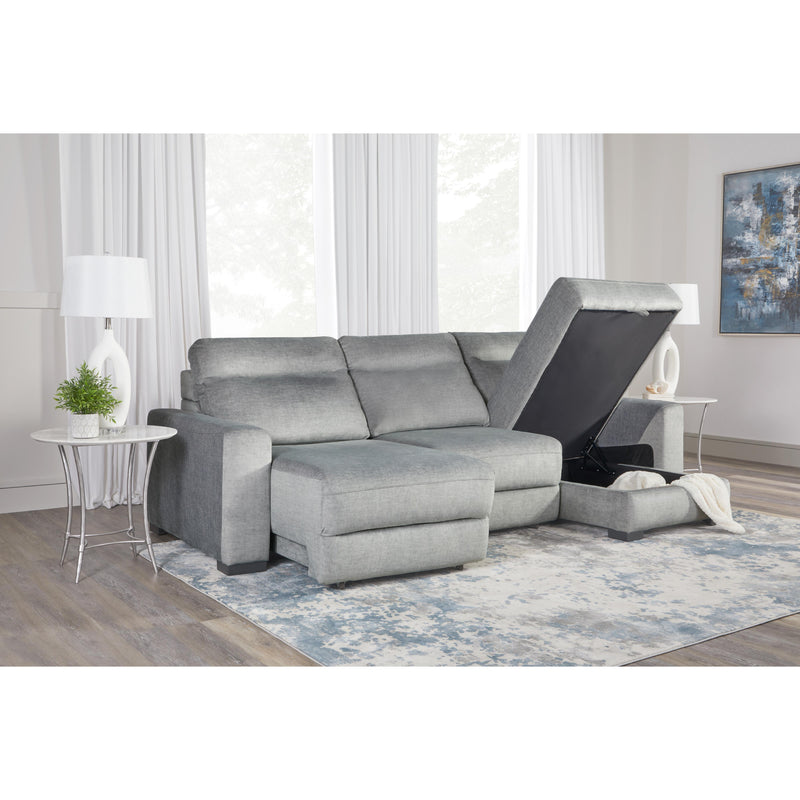 Parker Living Elliot MELL-PACK3A-STRL Sterling 3 pc Modular Lift Top Storage Sectional IMAGE 11