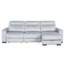 Parker Living Elliot MELL-PACK3A-STRL Sterling 3 pc Modular Lift Top Storage Sectional IMAGE 3