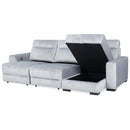 Parker Living Elliot MELL-PACK3A-STRL Sterling 3 pc Modular Lift Top Storage Sectional IMAGE 4