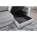 Parker Living Elliot MELL-PACK3A-STRL Sterling 3 pc Modular Lift Top Storage Sectional IMAGE 6