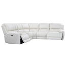 Parker Living Empire MEMP-PACKA(H)-VIV Verona Ivory 6 pc Power Reclining Sectional with Power Adjustable Headrests IMAGE 3