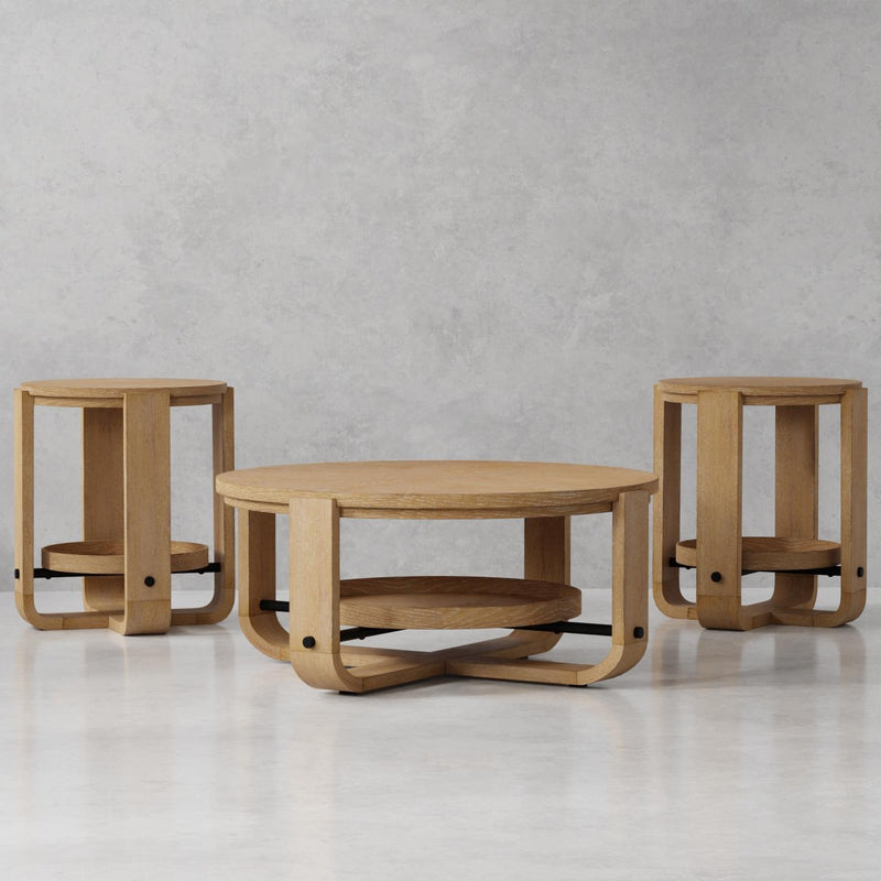 Parker House Furniture Escape ESC-3PC-01-02 3 pc Occasional Table Set IMAGE 1