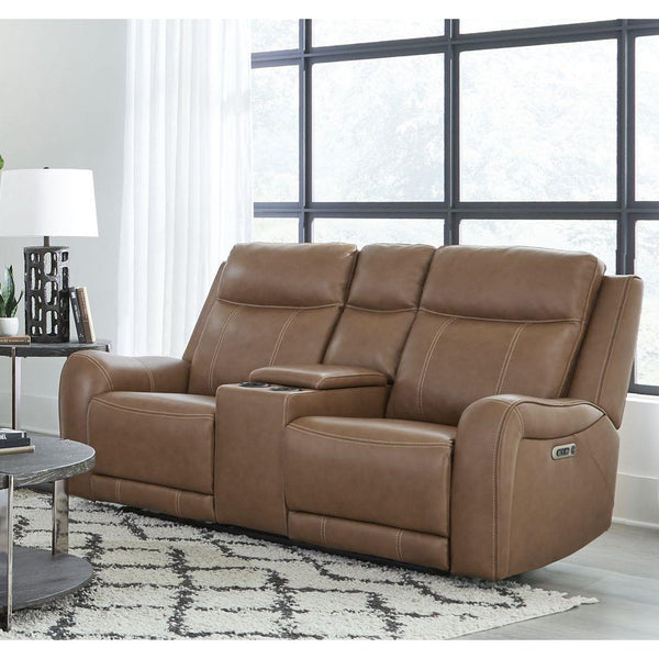 Parker Living Haywood MHAY#822CPH-BTNT Butternut Power Reclining Console Loveseat IMAGE 1