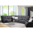 Parker Living Gladiator MGLA-PACKA(H)-CBL Cobalt 6 pc Power Reclining Sectional with Power Adjustable Headrests IMAGE 1