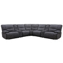 Parker Living Gladiator MGLA-PACKT7(HZ)-CBL Cobalt 7 pc Power Zero Gravity Reclining Sectional IMAGE 1