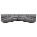 Parker Living Gladiator MGLA-PACKT7(HZ)-SKY Sky 7 pc Power Zero Gravity Reclining Sectional IMAGE 1