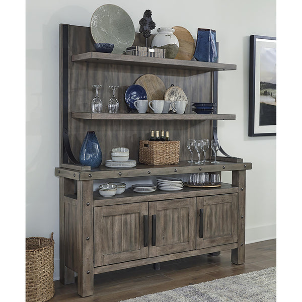Parker House Furniture Lodge Dining DLOD#66-2 66 In. Buffet with Bar Hutch IMAGE 1