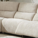 Parker Living Modesto MMOD-PACKA(H)-BUCR Buttercream 6 pc Power Reclining Sectional with Adjustable Headrests IMAGE 5