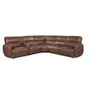 Parker Living Modesto MMOD-PACKA(H)-SABL Sable 6 pc Power Reclining Sectional with Power Adjustable Headrests IMAGE 2