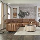 Parker Living Modesto MMOD-PACKT7(H)-SABL Sable 7 pc Power Reclining Sectional with Power Adjustable Headrests IMAGE 10