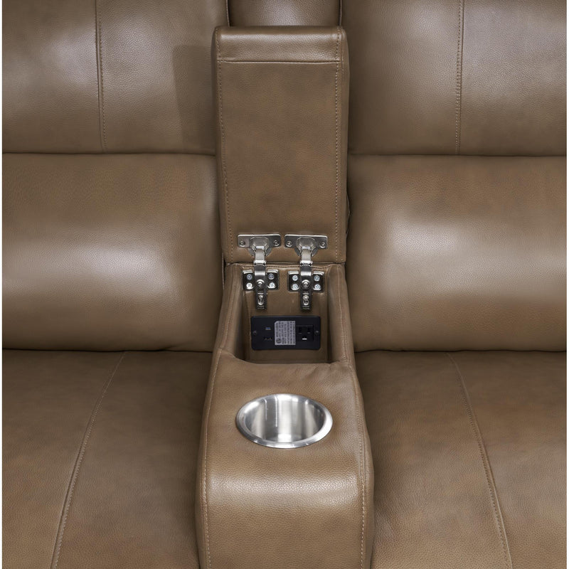 Parker Living Modesto MMOD-PACKT7(H)-SABL Sable 7 pc Power Reclining Sectional with Power Adjustable Headrests IMAGE 5