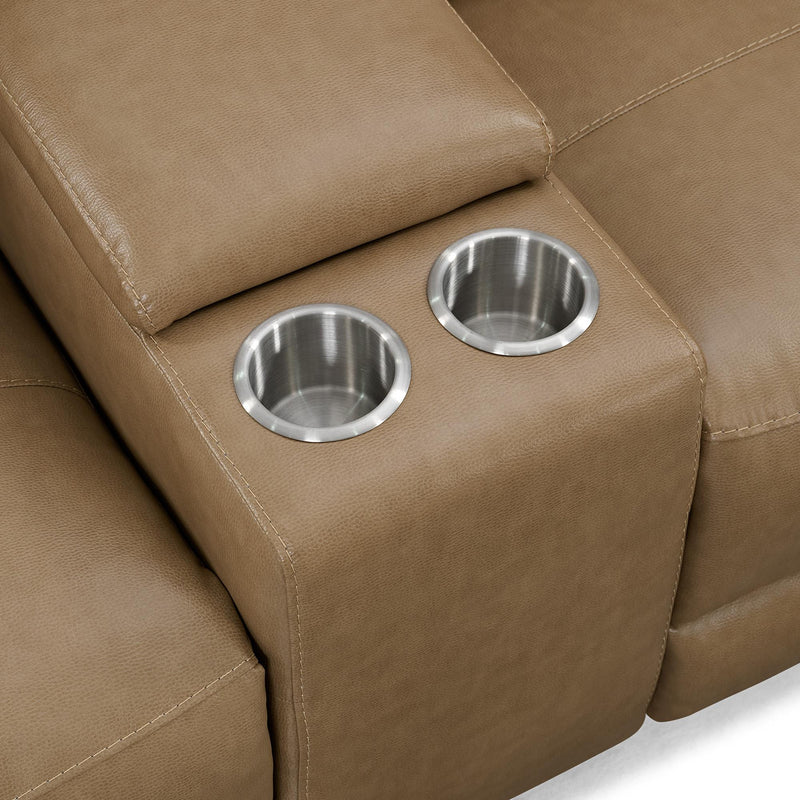 Parker Living Momentum MMTM-PACKA(HZ)-HM-CSHW Cashew 6 pc Power Reclining Sectional with Adjustable Headrests IMAGE 13