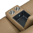 Parker Living Momentum MMTM-PACKA(HZ)-HM-CSHW Cashew 6 pc Power Reclining Sectional with Adjustable Headrests IMAGE 15
