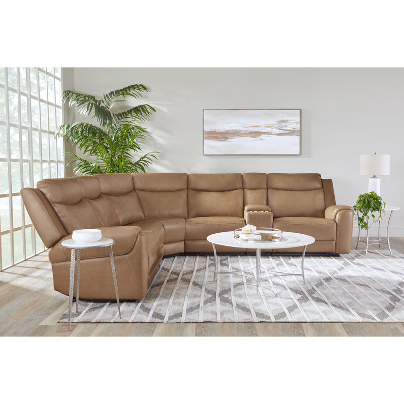 Parker Living Momentum MMTM-PACKA(HZ)-HM-CSHW Cashew 6 pc Power Reclining Sectional with Adjustable Headrests IMAGE 19