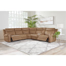 Parker Living Momentum MMTM-PACKA(HZ)-HM-CSHW Cashew 6 pc Power Reclining Sectional with Adjustable Headrests IMAGE 20