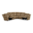 Parker Living Momentum MMTM-PACKA(HZ)-HM-CSHW Cashew 6 pc Power Reclining Sectional with Adjustable Headrests IMAGE 3