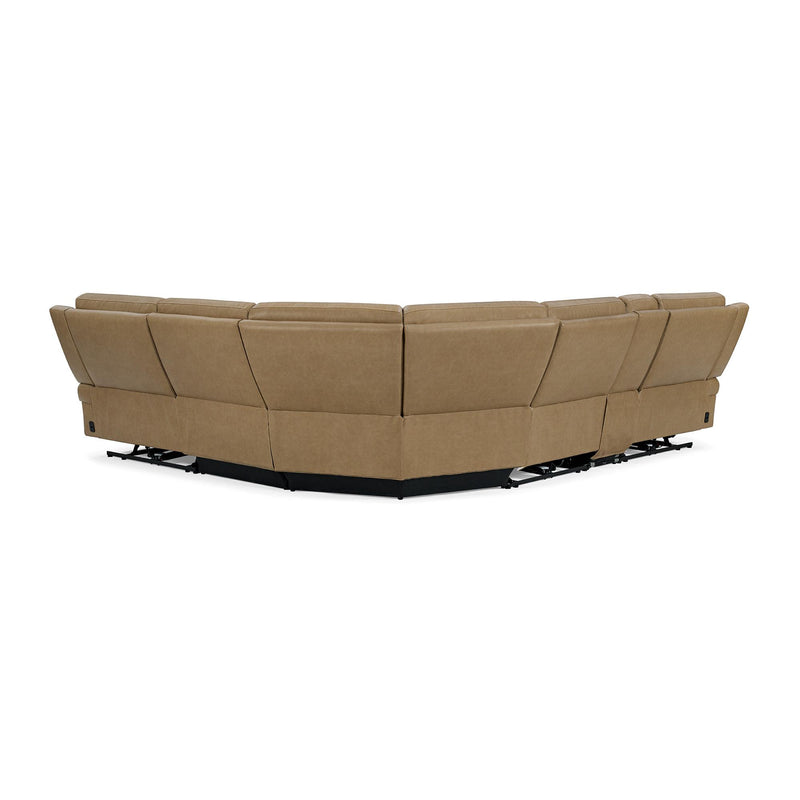 Parker Living Momentum MMTM-PACKA(HZ)-HM-CSHW Cashew 6 pc Power Reclining Sectional with Adjustable Headrests IMAGE 9