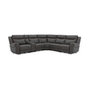 Parker Living Momentum MMTM-PACKA(HZ)-HM-DKGN Dark Granite 6 pc Power Reclining Sectional IMAGE 1