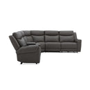 Parker Living Momentum MMTM-PACKA(HZ)-HM-DKGN Dark Granite 6 pc Power Reclining Sectional IMAGE 3