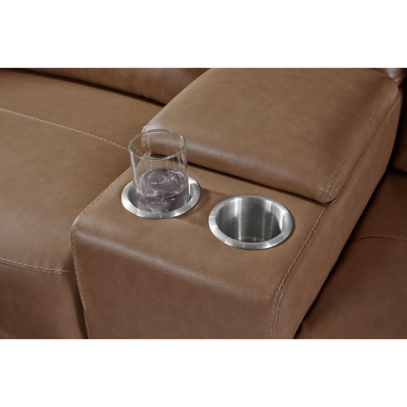 Parker Living Momentum MMTM-PACKT7(HZ)-HM-CSHW Cashew 7 pc Power Reclining Sectional with Adjustable Headrests IMAGE 3