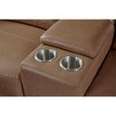 Parker Living Momentum MMTM-PACKT7(HZ)-HM-CSHW Cashew 7 pc Power Reclining Sectional with Adjustable Headrests IMAGE 4