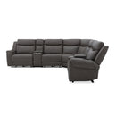 Parker Living Momentum MMTM-PACKT7(HZ)-HM-DKGN Dark Granite 7 pc Power Reclining Sectional IMAGE 3