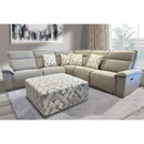 Parker Living Perimeter MPRM-PACKB(H)-HRS Hearth Stone 5 pc Power Reclining Sectional with Adjustable Headrests IMAGE 1
