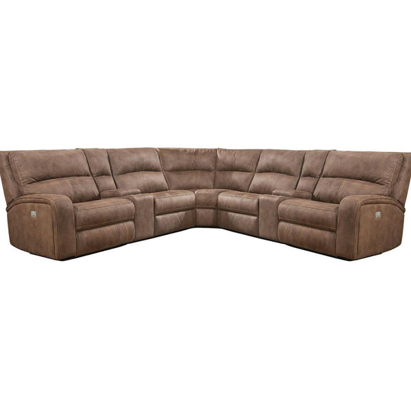 Parker Living Polaris MPOL-PACKT7(H)-KA Kahlua 7 pc Power Reclining Sectional with Power Adjustable Headrests IMAGE 1