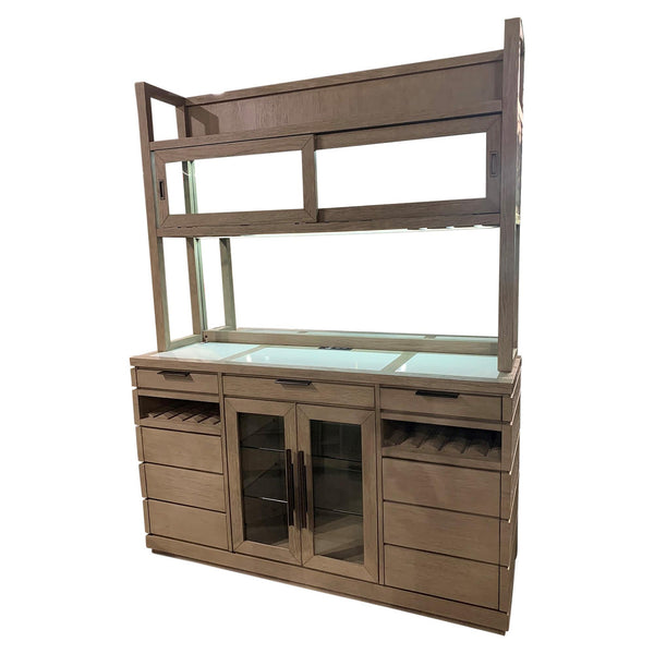 Parker House Furniture Pure Modern Dining DPUR#66-2 66 In. Buffet with Hutch IMAGE 1