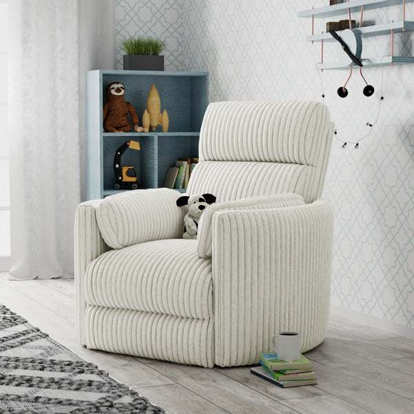 Parker Living Radius MRAD#812GSP-MGIV Mega Ivory Swivel Power Glider Recliner IMAGE 1