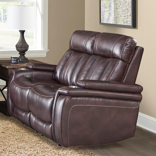 Parker Living Royce MROY#822PH-FNB Fantom Brown Power Reclining Loveseat IMAGE 1