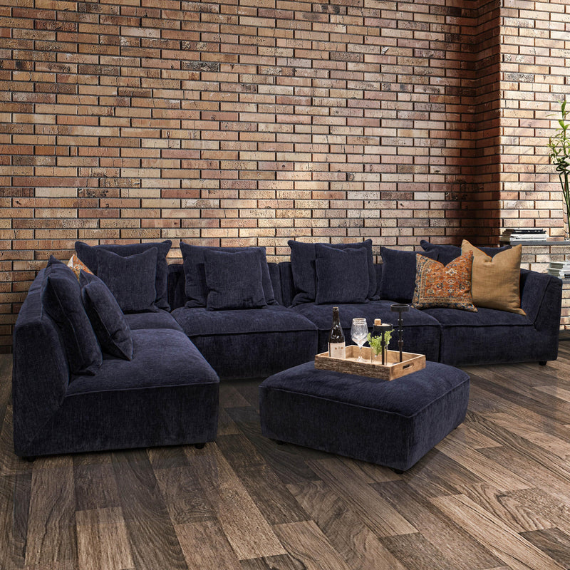 Parker Living Recess SREC-PACK5A-RPBL Reptile Blue 5 pc Modular Sectional IMAGE 11