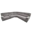 Parker Living Richland MRIC-PACK6T(H)-BRGR Bristol Grey 6 pc Power Reclining Sectional with Adjustable Headrests IMAGE 1