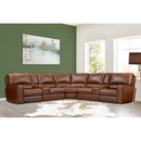 Parker Living Rockford MROC-PACKT7(H)-VSA Verona Saddle 7 pc Power Reclining Sectional with Adjustable Headrests IMAGE 1
