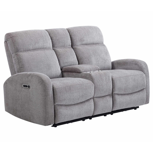 Parker Living Tuscany MTUS#822CP-WKNA Whiskers Nature Power Reclining Console Loveseat IMAGE 1