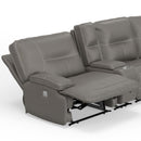 Parker Living Spartacus MSPA-PACKT7(H)-HAZ Haze 7 pc Modular Power Reclining Sectional with Adjustable Headrests IMAGE 2