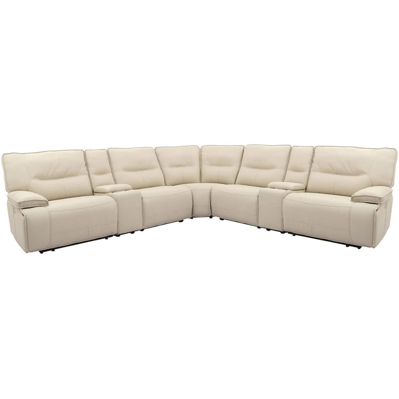 Parker Living Spartacus MSPA-PACKT7(H)-OYS Oyster 7 pc Modular Power Reclining Sectional with Adjustable Headrests IMAGE 1