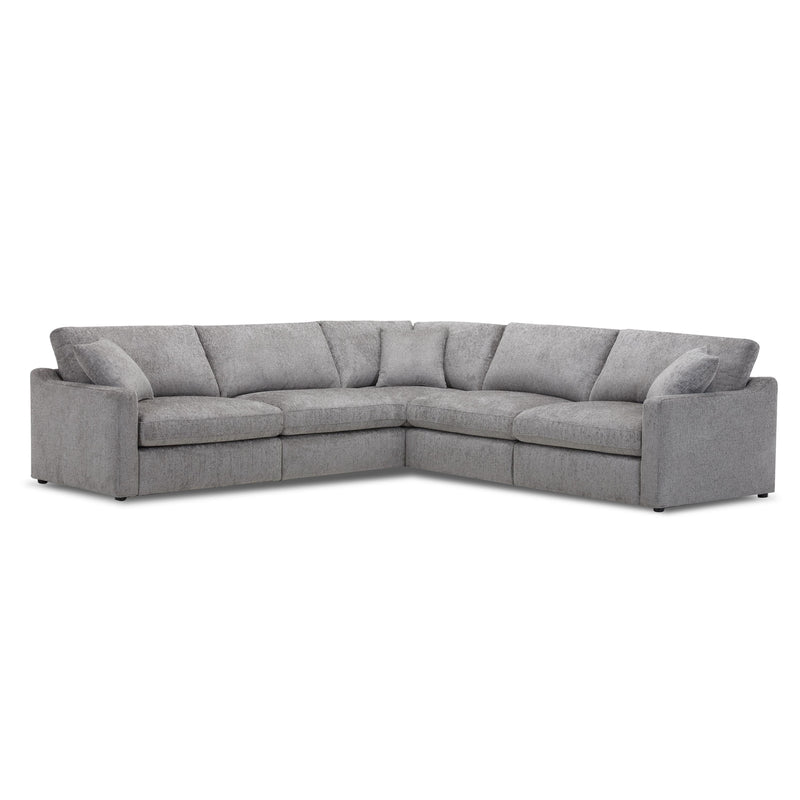 Parker Living Surrender SSUR-PACK5A-BRNT Burmese Nature 5 pc Modular Sectional IMAGE 2