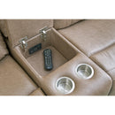 Parker Living Theon MTHE-PACKA-STOF Stokes Toffee 6 pc Manual Reclining Sectional and Entertainment Console IMAGE 4