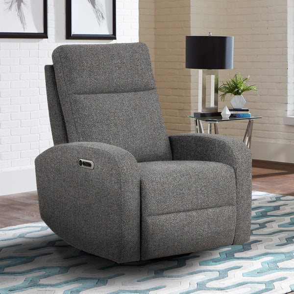 Parker Living Thriller MTHR#812GSP-NBG Natural Beauty Grey Power Swivel Glider Recliner IMAGE 1