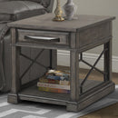 Parker House Furniture Sundance SUN-3PC-01-02-SGR Smokey Grey Cocktail Table with 2 End Tables IMAGE 5