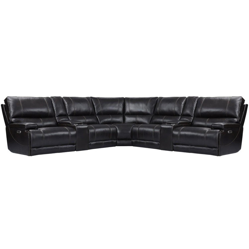 Parker Living Whitman MWHI-PACKT7(H)-P50-VCO Verona Coffee 7 pc Power  Sectional with Adjustable Headrests IMAGE 1
