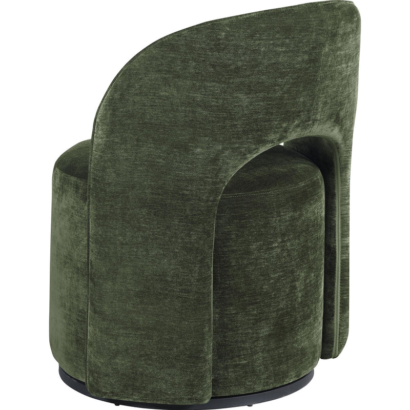Coaster Furniture Harjo 907530 Velvet Upholstered Swivel Accent Chair - Olive Green IMAGE 6