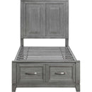 Homelegance Garretson Twin Platform Kids Bed with Storage 1450T-1* IMAGE 2