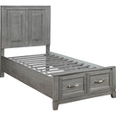 Homelegance Garretson Twin Platform Kids Bed with Storage 1450T-1* IMAGE 4