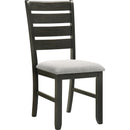  Crown Mark Bardstown 2152LG-S Side Chair - Light Grey IMAGE 1
