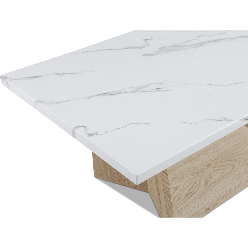  Crown Mark Adea 4226WO-SET 3 pc Cocktail Table Set - White Oak IMAGE 4
