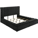  Crown Mark Liliana 5203BK-Q Queen Bed - Black IMAGE 3
