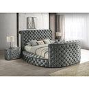  Crown Mark Voltare 5212GY-2 Nightstand - Grey IMAGE 3
